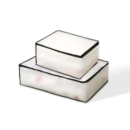 1-2 pieces quilt wardrobe organizer and clothes storage bags, perfect for moving, packing, or storing items under the bed. Waterproof and moisture-proof, ideal for keeping clothing and home essentials protected.