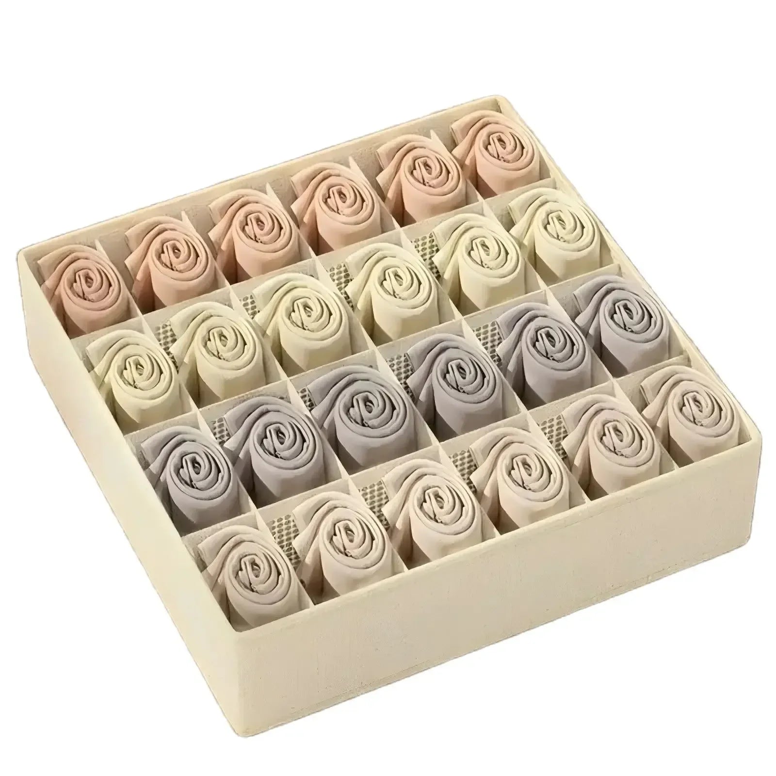 Underwear and clothes organizer boxes for your cabinet or closet, perfect for neatly storing bras, socks, and underpants.